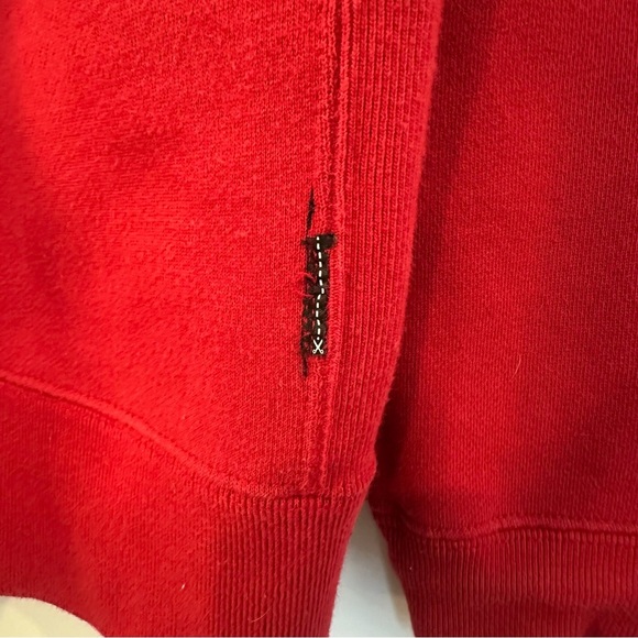Ovadia & Sons Red Dune Inside Out Sweatshirt Mens Crew Neck Sweatshirt Size XL - Picture 14 of 14